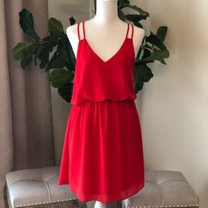 V Neck Cocktail Dress Size M